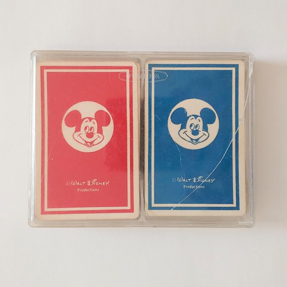 Vintage Walt Disney Productions Dual Card Games - Picture 1 of 2